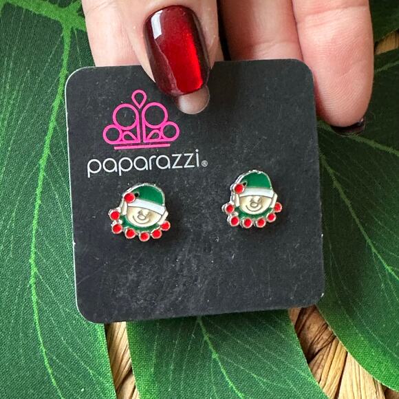 BOGO FREE ELF CHRISTMAS STUD EARRINGS - Picture 3 of 5